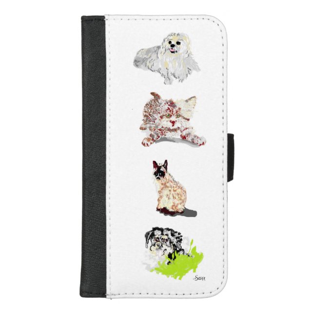 Wallet Case : Pet Lover's (Front)