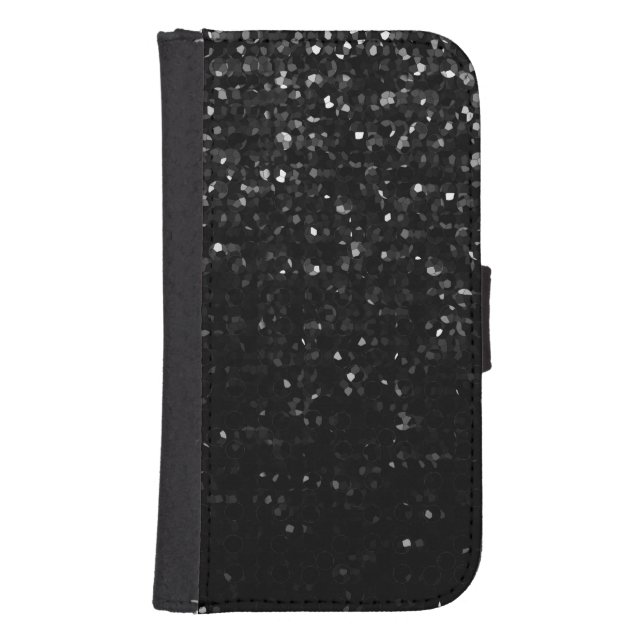 Wallet Case Samsung S4 Crystal Bling Strass (Front)