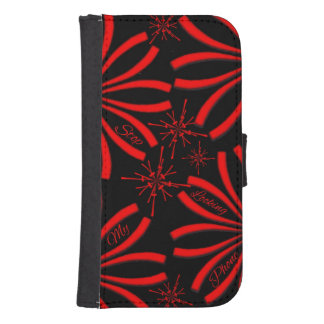 Wallet Case two-tones with opacity design