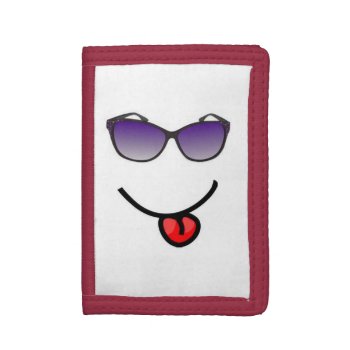 Wallet (funny Face) by specialexpress at Zazzle