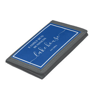 Wallet - Lake House Blue