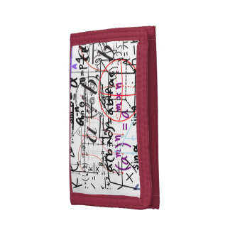wallet maths patterned