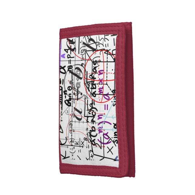 wallet maths patterned (Side)