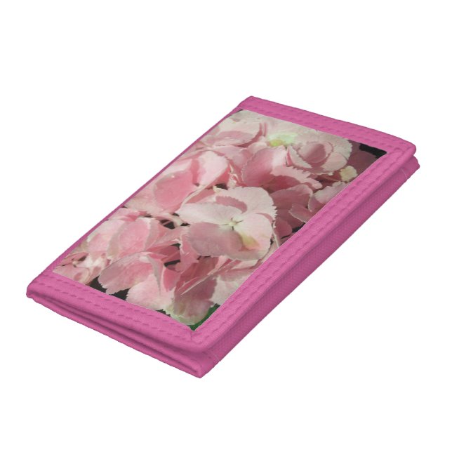 Wallet - Nylon - Pink Hydrangea (Bottom)