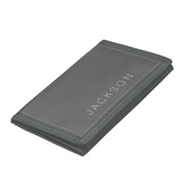 Wallet - Personalized Name Stone