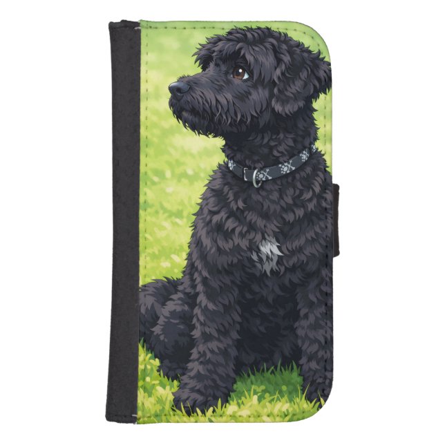 Wallet Phone Case Gorgeous Portuguese Water Dog (Front)