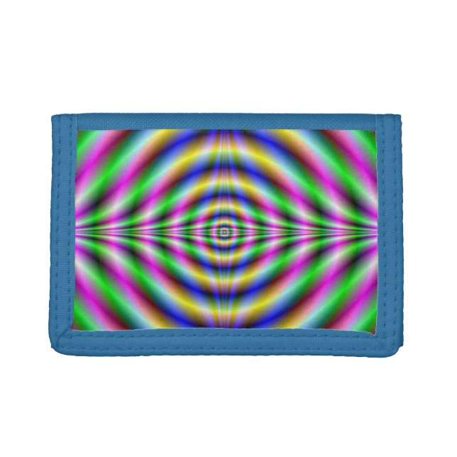 Wallet  Psychedelic Neon Eye (Front)