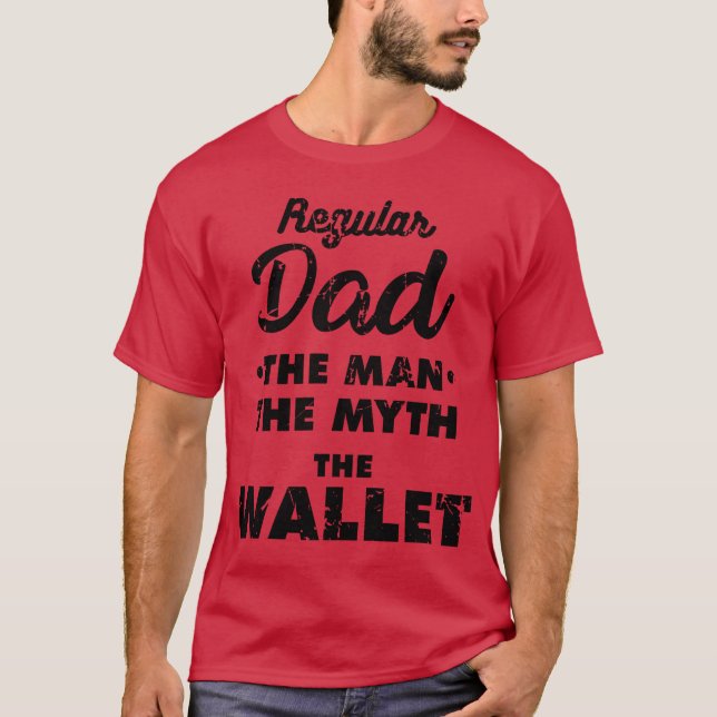 Wallet quote funny T-Shirt (Front)