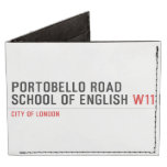 PORTOBELLO ROAD SCHOOL OF ENGLISH  Wallet Tyvek® Billfold Wallet