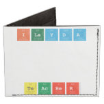 ilayda
 
 
 
 teacher  Wallet Tyvek® Billfold Wallet