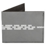 I love you but im
 Afraid to tell you so soon
 Do you love me too  Wallet Tyvek® Billfold Wallet