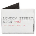 LONDON STREET SIGN  Wallet Tyvek® Billfold Wallet