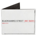 Blackhawks street  Wallet Tyvek® Billfold Wallet
