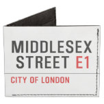 MIDDLESEX  STREET  Wallet Tyvek® Billfold Wallet