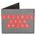 Periodic Table Writer  Wallet Tyvek® Billfold Wallet