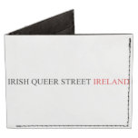 IRISH QUEER STREET  Wallet Tyvek® Billfold Wallet