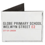 Globe Primary School Welwyn Street  Wallet Tyvek® Billfold Wallet