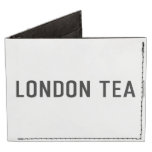 london tea  Wallet Tyvek® Billfold Wallet