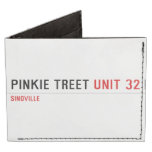 Pinkie treet  Wallet Tyvek® Billfold Wallet