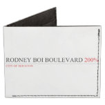 Rodney Boi Boulevard  Wallet Tyvek® Billfold Wallet