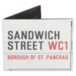 Sandwich Street  Wallet Tyvek® Billfold Wallet