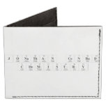 Jonathan Conrad
 Chemistry  Wallet Tyvek® Billfold Wallet