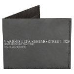 Various lefa sehemo street  Wallet Tyvek® Billfold Wallet