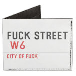 FUCK street   Wallet Tyvek® Billfold Wallet