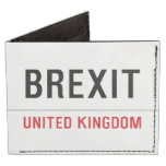Brexit  Wallet Tyvek® Billfold Wallet