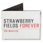Strawberry Fields  Wallet Tyvek® Billfold Wallet