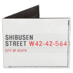 shibusen street  Wallet Tyvek® Billfold Wallet