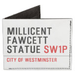 millicent fawcett statue  Wallet Tyvek® Billfold Wallet