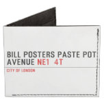 Bill posters paste pot  Avenue  Wallet Tyvek® Billfold Wallet