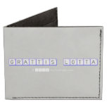 GRATTIS LOTTA  Wallet Tyvek® Billfold Wallet