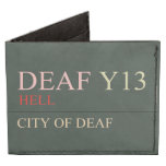 deaf  Wallet Tyvek® Billfold Wallet