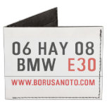 06 HAY 08  BMW   Wallet Tyvek® Billfold Wallet