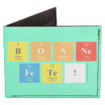 bonne
 fete!  Wallet Tyvek® Billfold Wallet