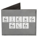 science
 rules  Wallet Tyvek® Billfold Wallet