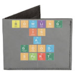 Bowling
 is 
 a
 good
 sport
   Wallet Tyvek® Billfold Wallet