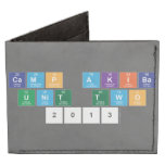 Camp Akiba
 Unit Two
 2013  Wallet Tyvek® Billfold Wallet