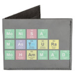     mONISA
 Mastura
 Mohammad  Wallet Tyvek® Billfold Wallet