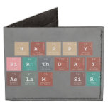 Happy
 Birthday
 Aslam Sir  Wallet Tyvek® Billfold Wallet