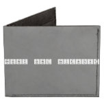 Snowy owl scientist  Wallet Tyvek® Billfold Wallet