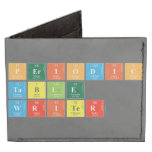 Periodic
 Table
 Writer  Wallet Tyvek® Billfold Wallet