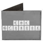 DATA
 NOTOBOOK  Wallet Tyvek® Billfold Wallet