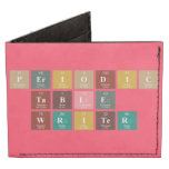 Periodic
 Table
 Writer  Wallet Tyvek® Billfold Wallet