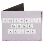 Periodic
 Table
 Writer  Wallet Tyvek® Billfold Wallet