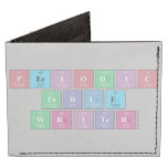 Periodic
 Table
 Writer  Wallet Tyvek® Billfold Wallet