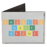 Periodic
 Table
 Writer  Wallet Tyvek® Billfold Wallet