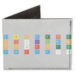 A B C D E F G
 H I J K L M N
 O P Q R S T U
 V W X Y Z ! ?  Wallet Tyvek® Billfold Wallet